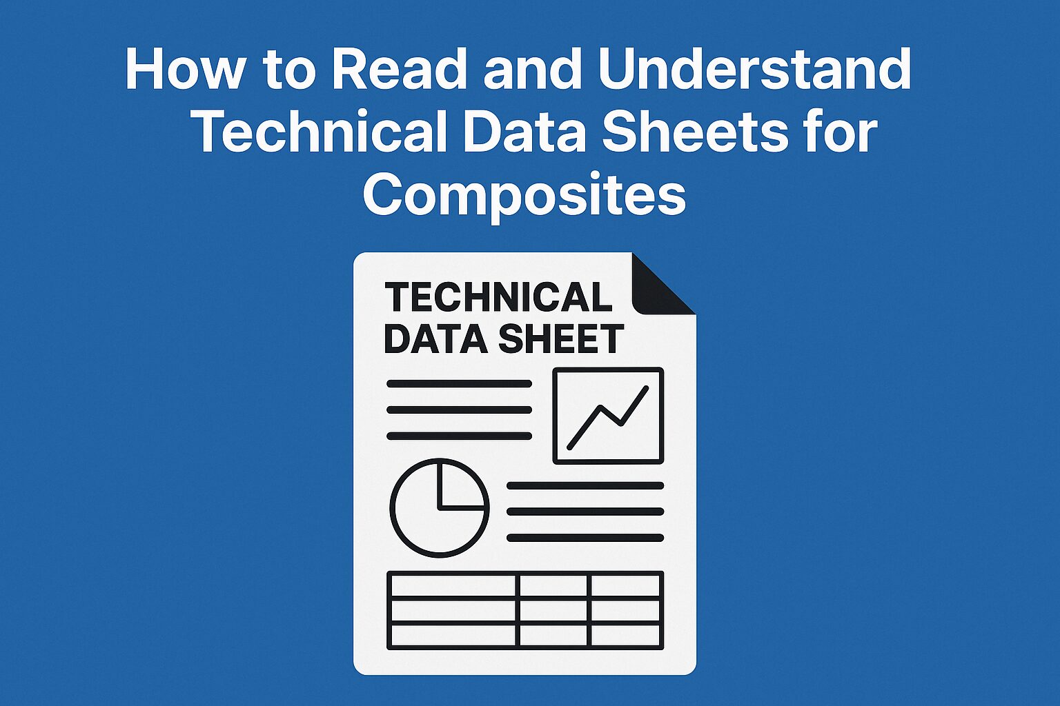 Header Image: How to Read and Understand Technical Data Sheets for Composites